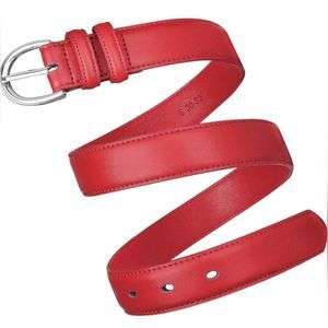🔸️Red Genuine Leather Belt Small